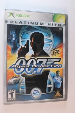 James Bond 007 in Agent Under Fire (Microsoft Xbox, 2002) Complete, tested